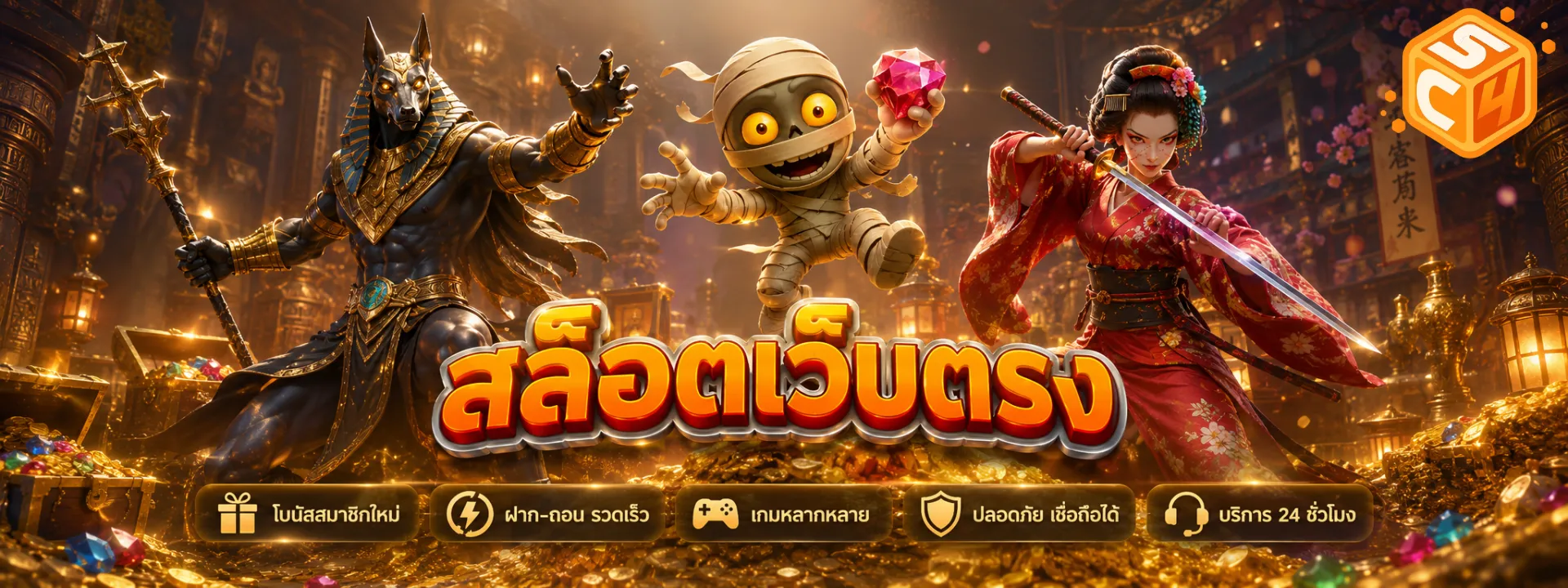 โบนัสต้อนรับ SUPERC4